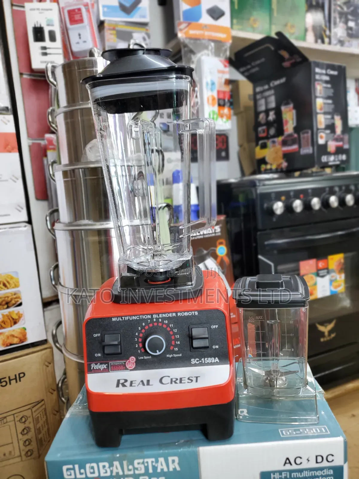 Real Crest (Silver Crest Multifunction Commercial Blender