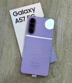 New Samsung Galaxy A57 256 GB Purple