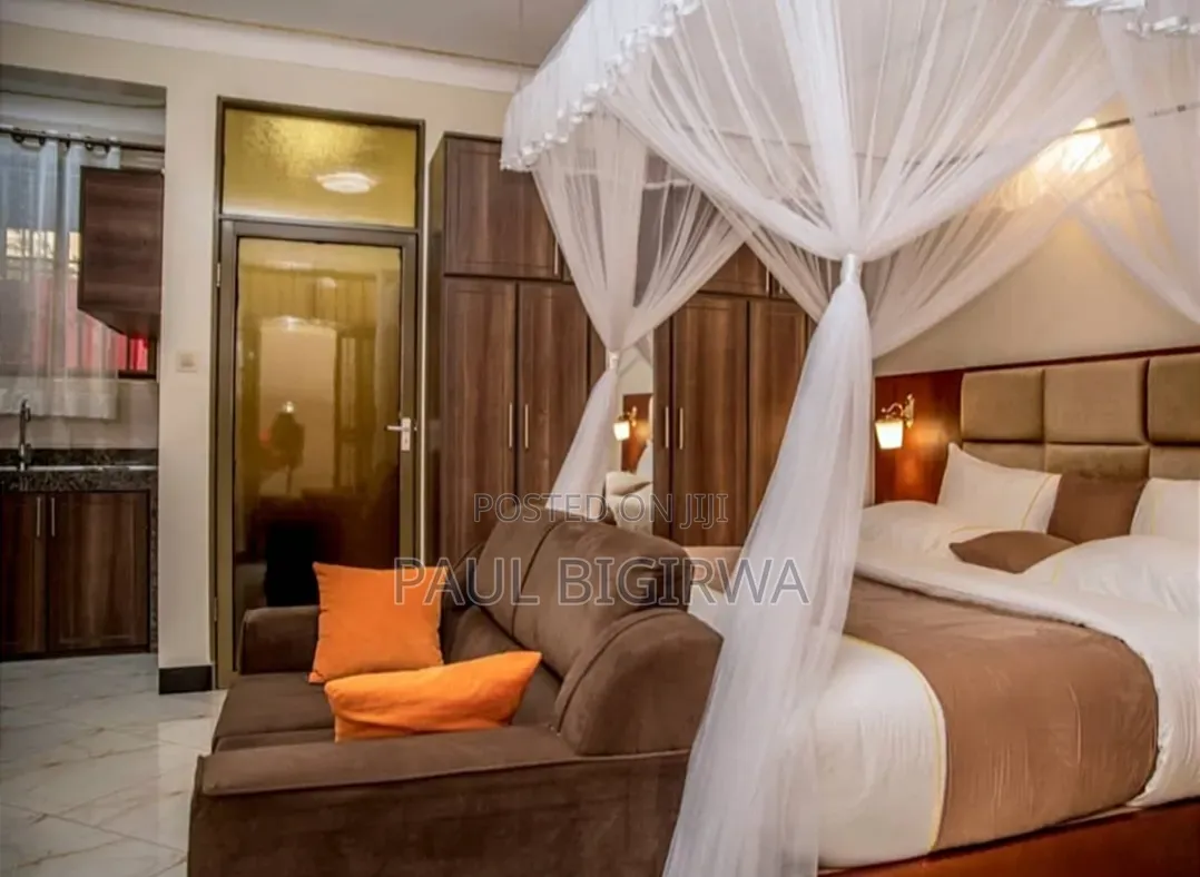 Furnished 1bdrm Apartment in Jengel Apartments, Katabi for rent