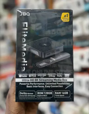 JBQ Elevano Ultra-Hd Streaming Media Box