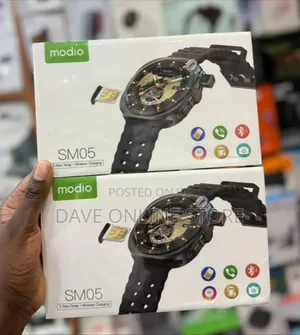 Modio SM05 Smart Watch HD Calling Camera Sim Card