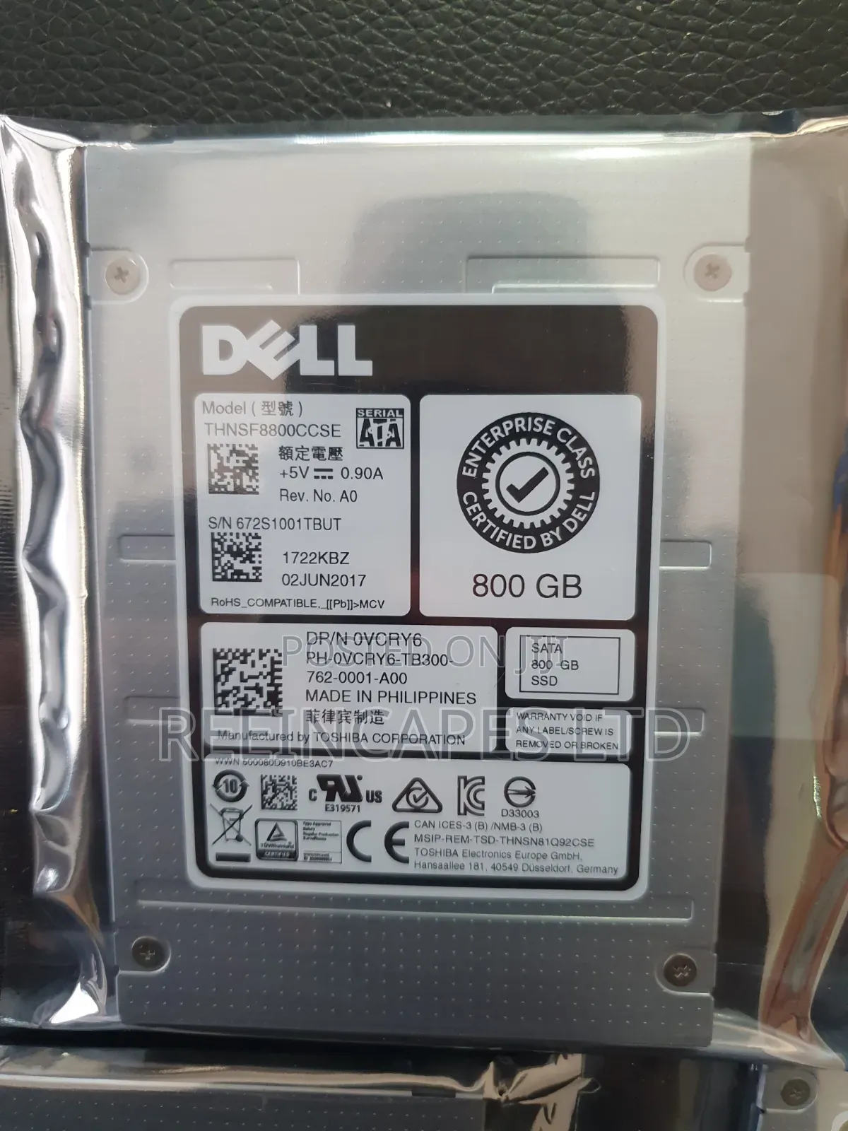 Dell 800gb SSD