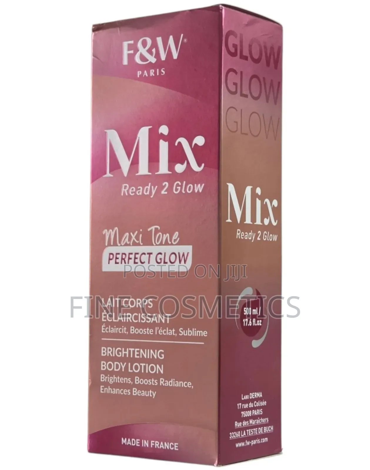 Original Fair and White Ready to Glow Maxi Tone Brightening Mix Lotion