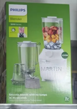 Philips Blender 3000 Series, a 450-Watt Electric Countertop