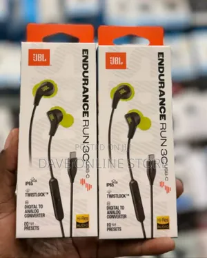 JBL Endurance Run 3C Wired Headphones