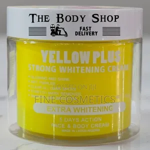 Yellow Plus Strong Whitening Dark Spots Remover Face + Body Cream 300g