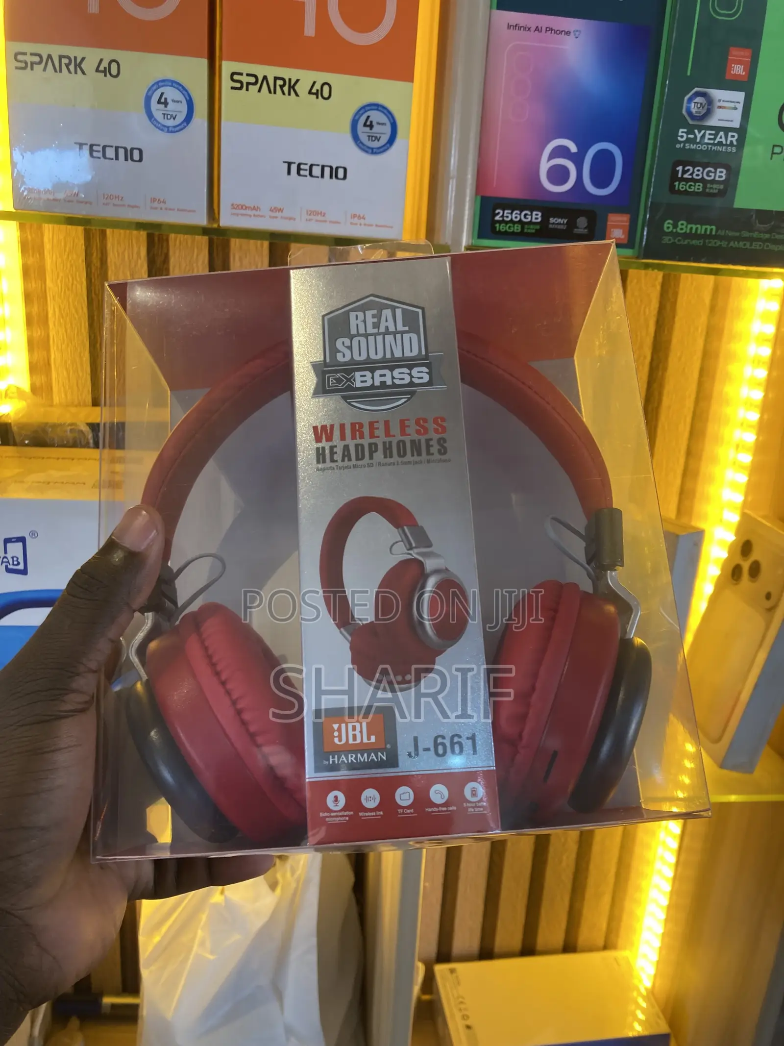JBL Real Base Headphones