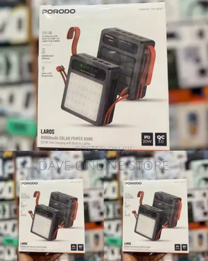 Porodo Laros Solar Power Bank