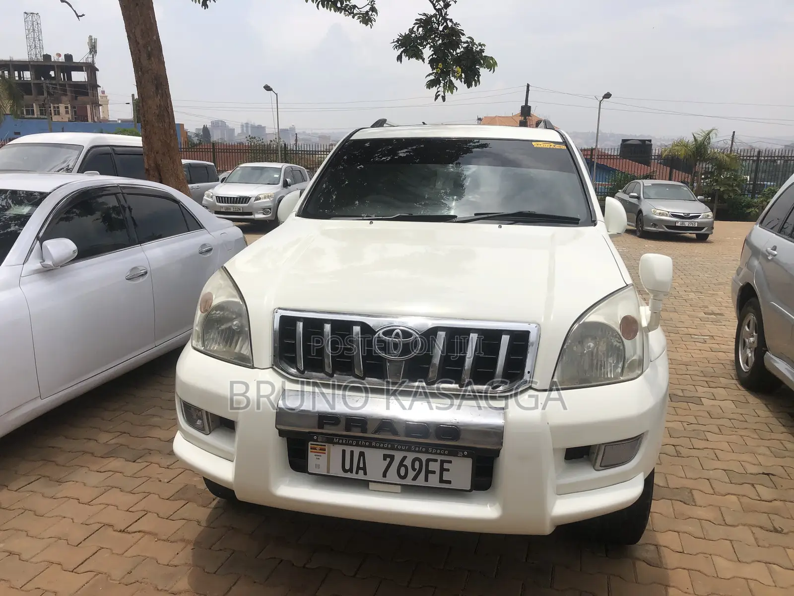 Toyota Land Cruiser Prado 2008 White