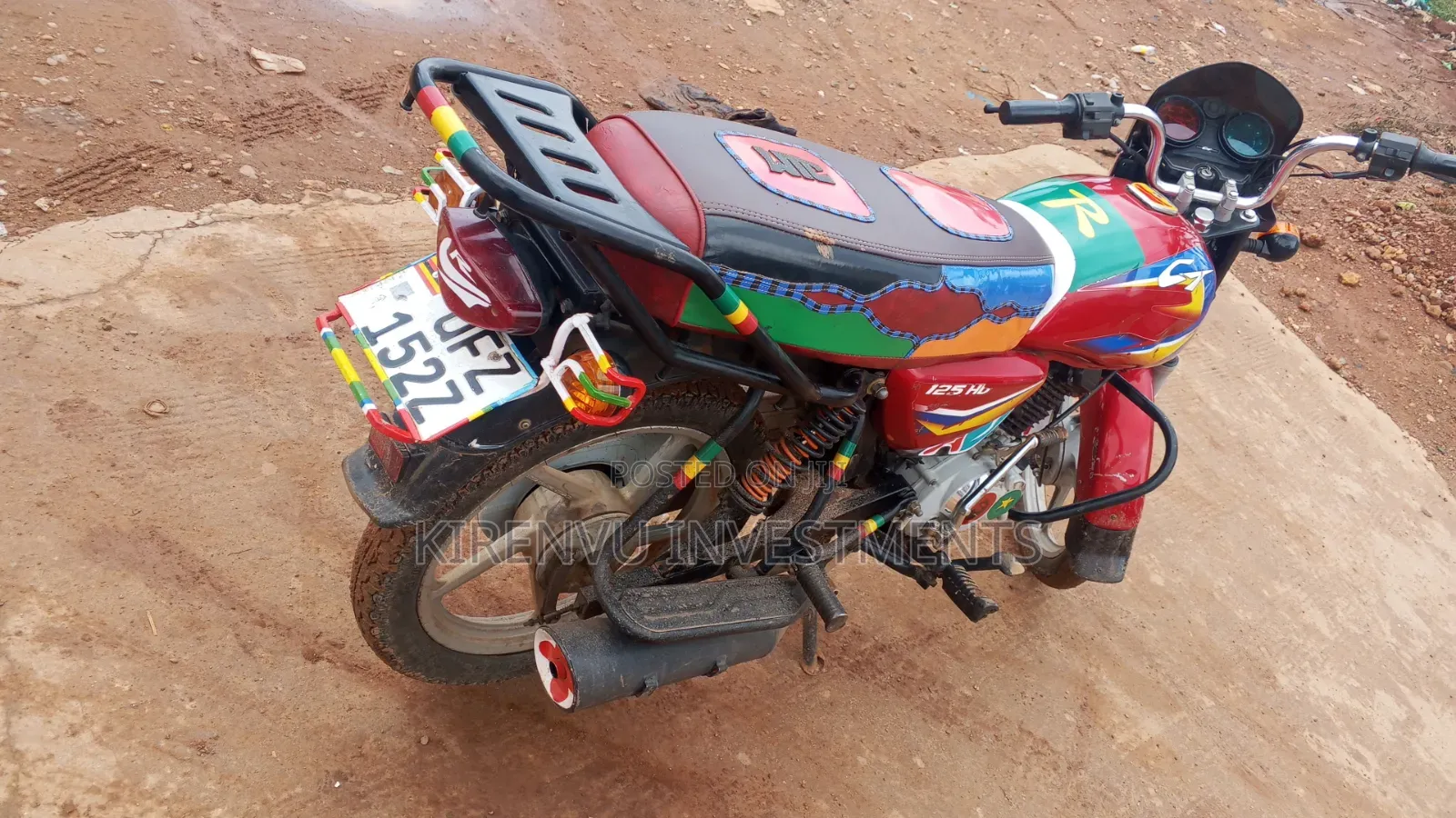 Bajaj CT 125X 2022 Red