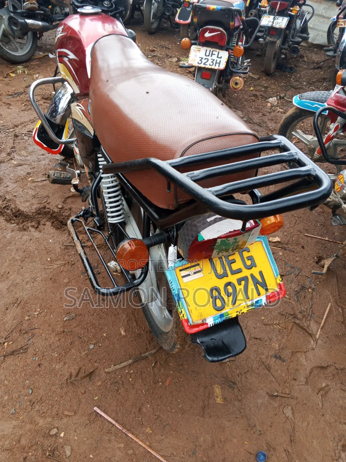 TVS XL 100 2019 Red
