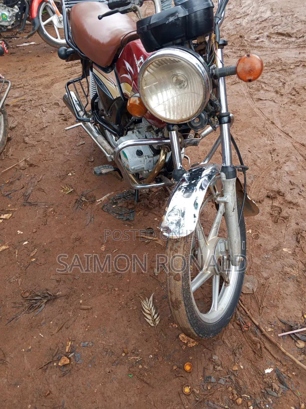 TVS XL 100 2019 Red