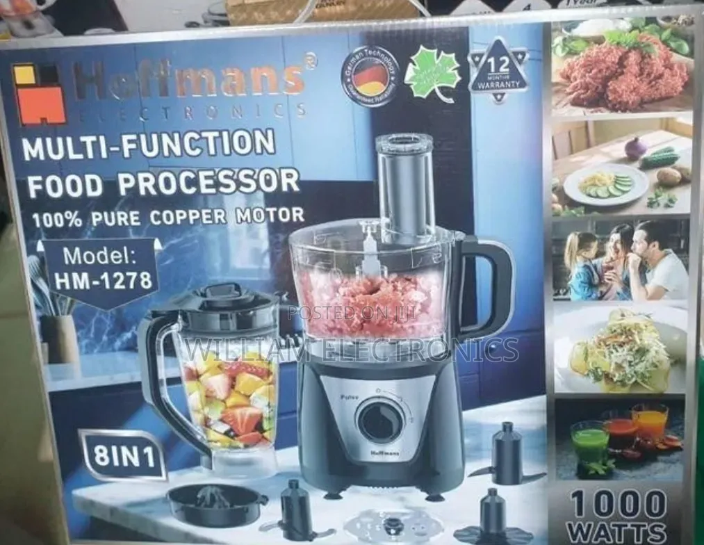 Hoffmans 8in1 Food Processor/Hoffmans Food Processor