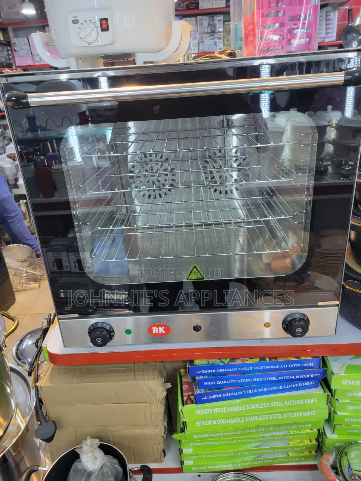 Stainless Steel Commercial Electric Oven / Convection Baking Oven