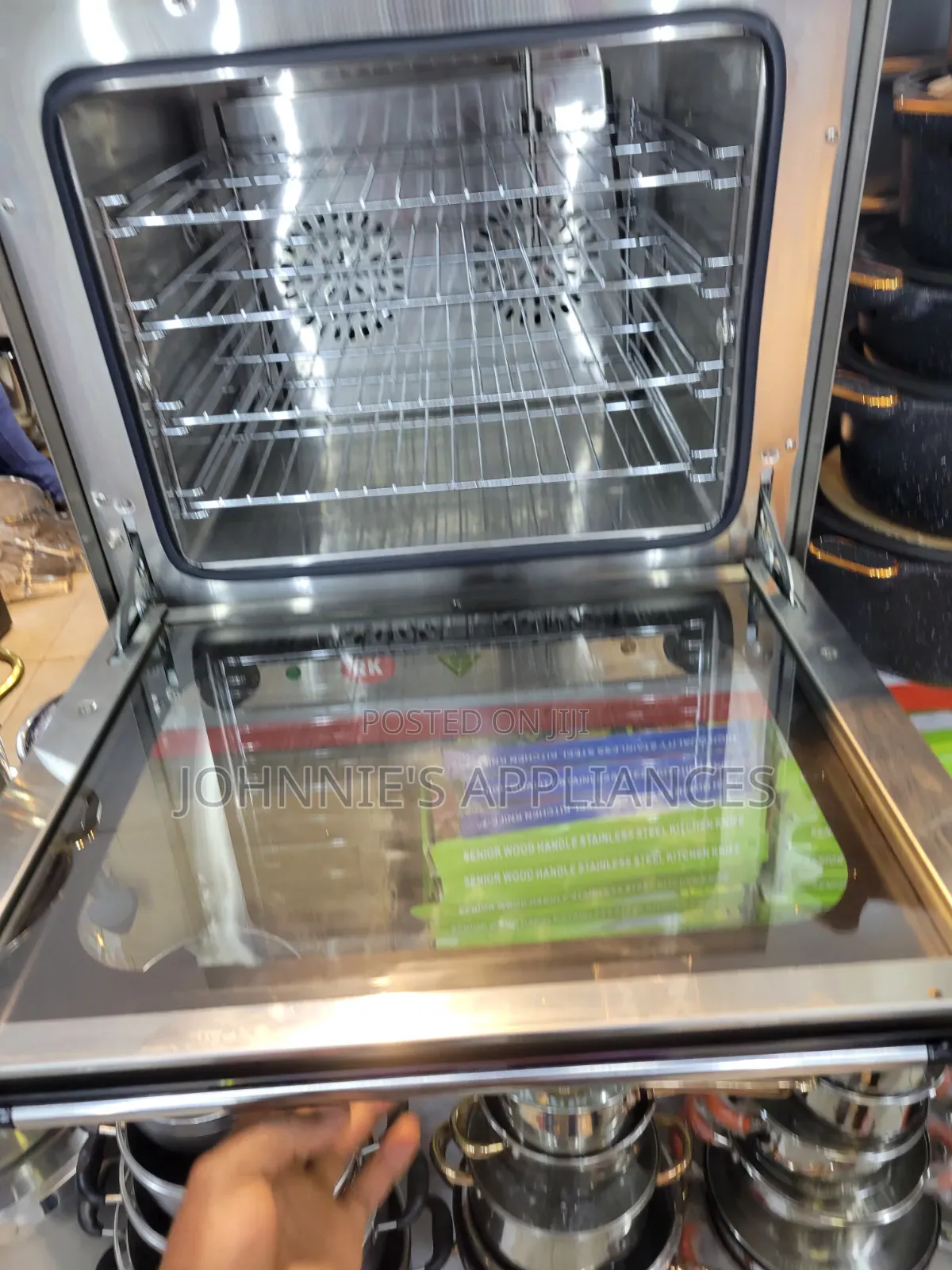 Stainless Steel Commercial Electric Oven / Convection Baking Oven