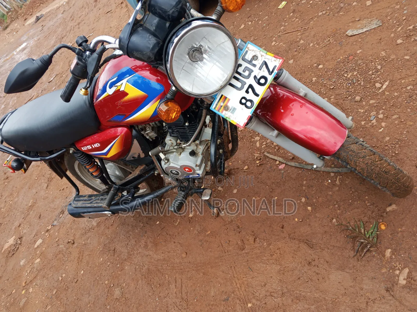 Bajaj Boxer 125 2025 Red