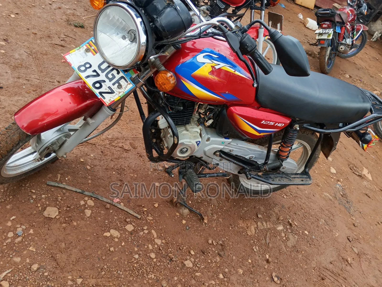 Bajaj Boxer 125 2025 Red