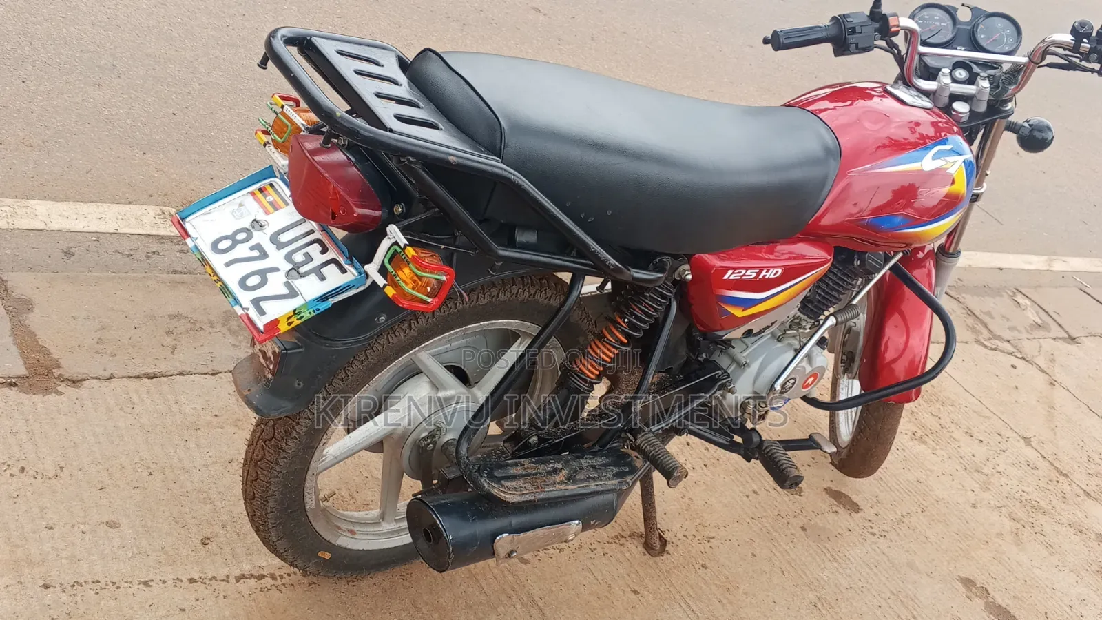 Bajaj Boxer 125 2024 Red