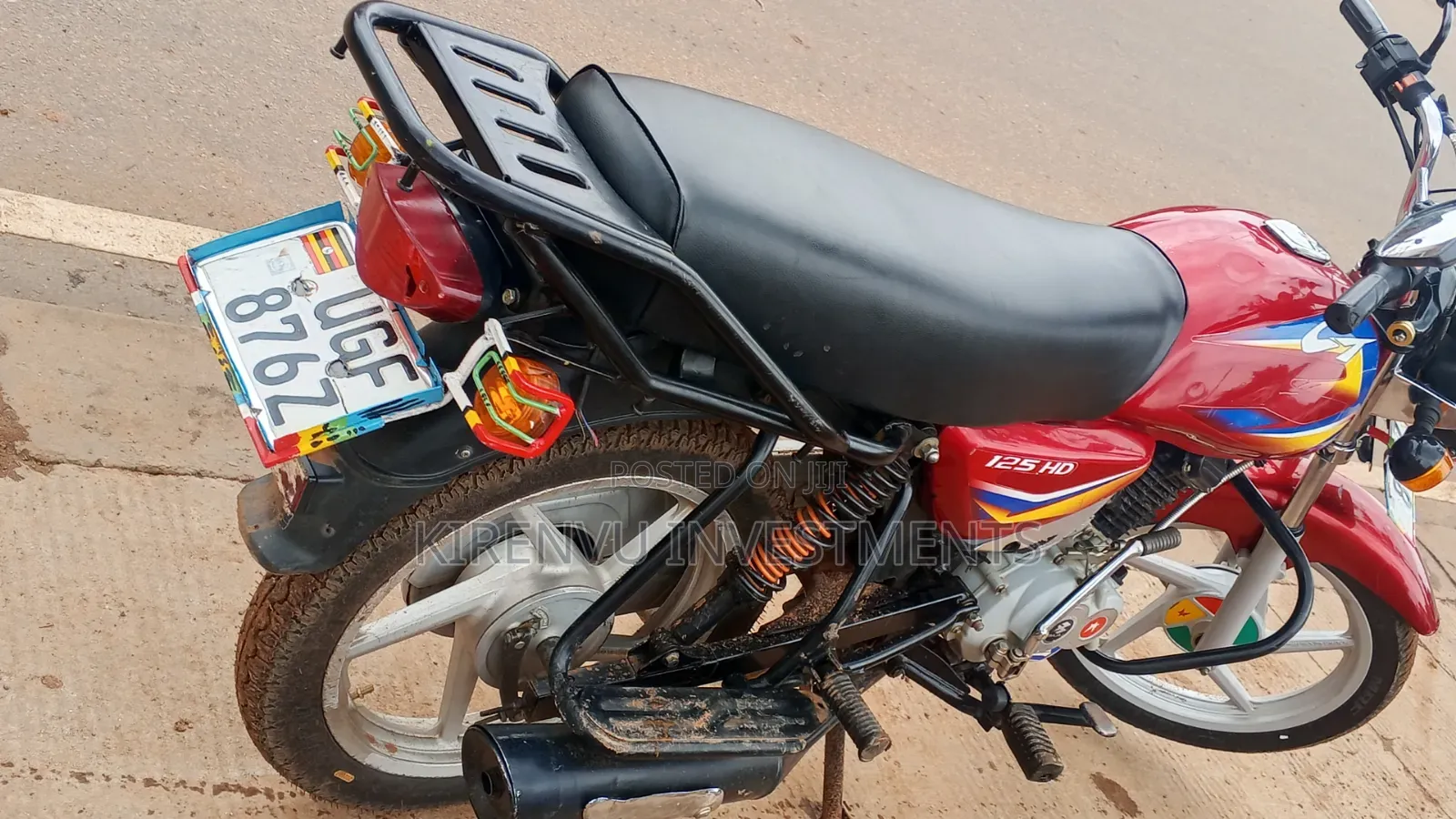Bajaj Boxer 125 2024 Red