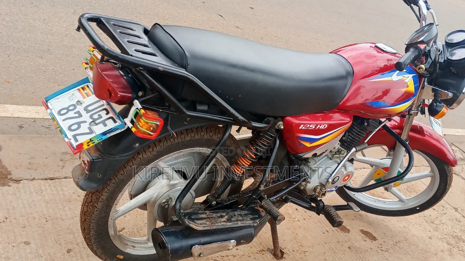 Bajaj Boxer 125 2024 Red