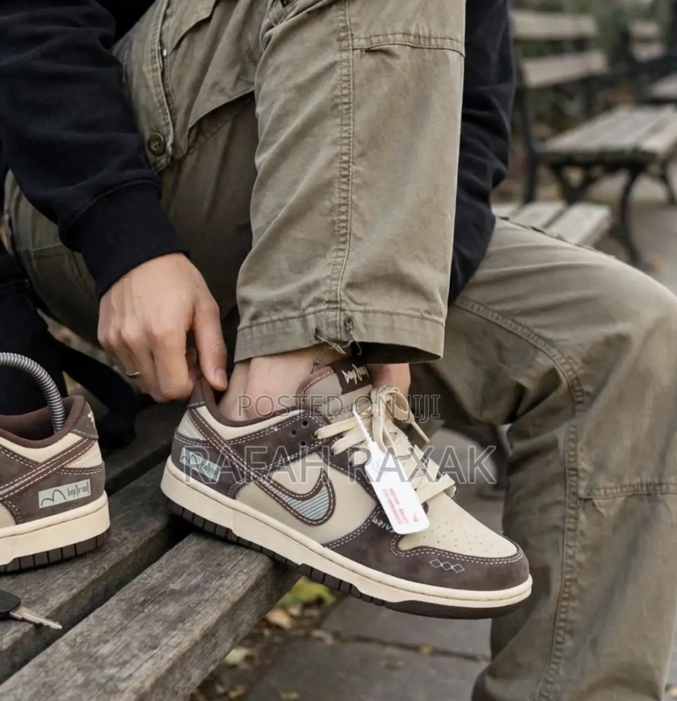 Original Evisu X Nike SB Dunk Low Sneakers