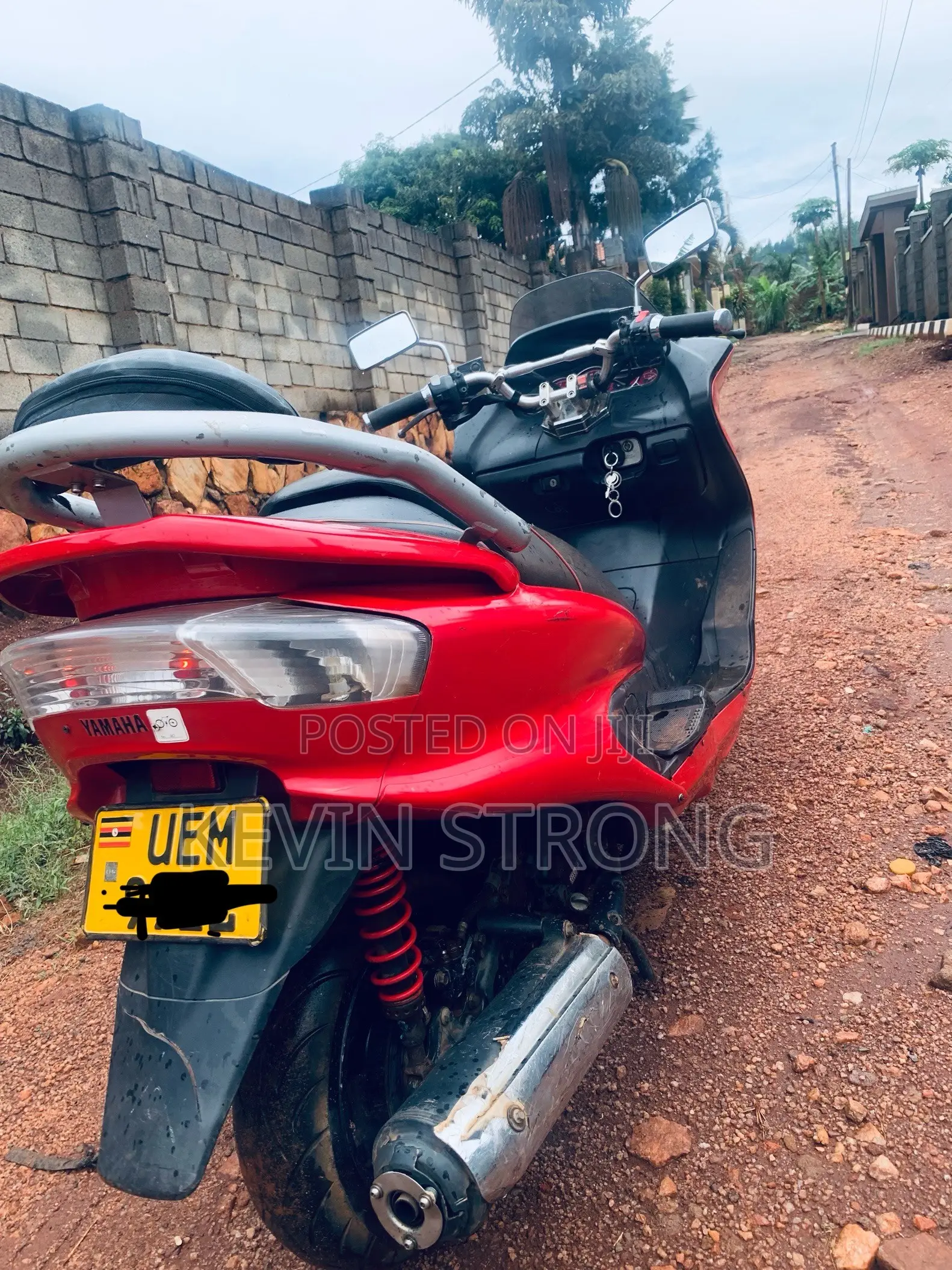 Yamaha Majesty 2010 Red
