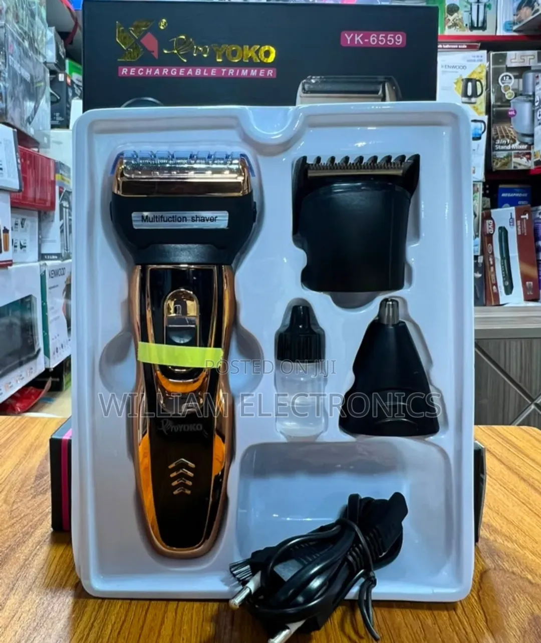 Yoko 3 in 1 Rechargeable Clipper/Yoko Rechargeable Clipper
