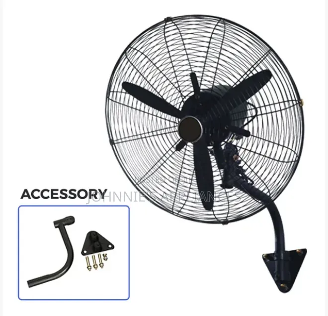 30inch Wall-Mounted Industrial Electric Fan – 3-Blade