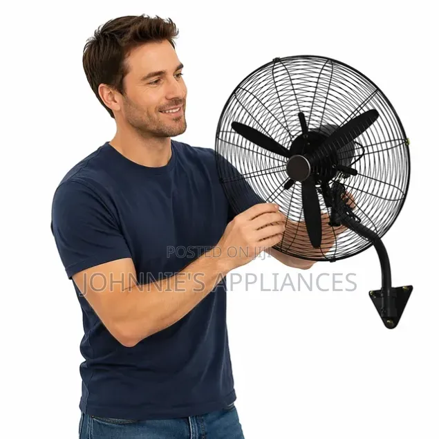 30inch Wall-Mounted Industrial Electric Fan – 3-Blade