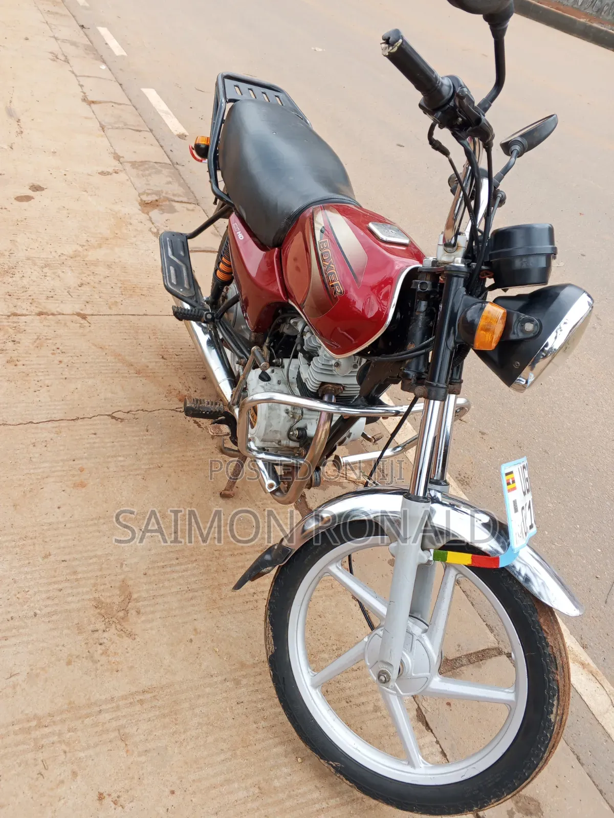 Bajaj Boxer 100 2025 Red