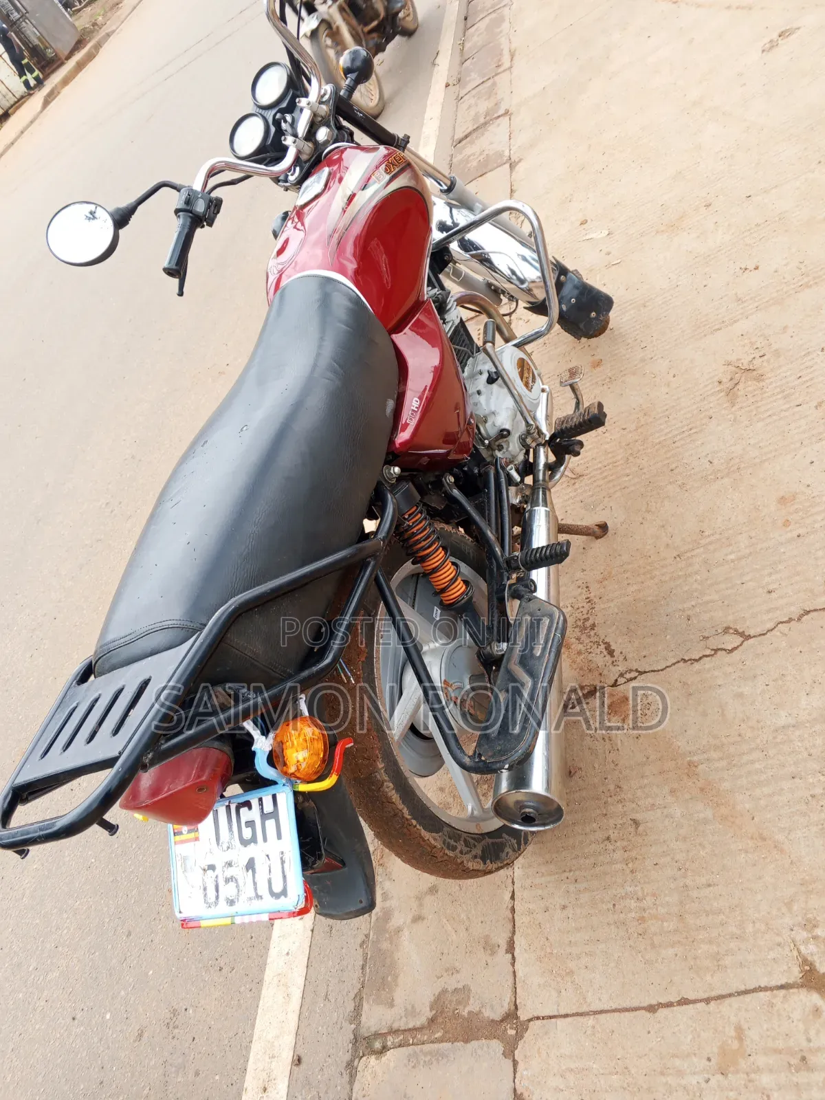 Bajaj Boxer 100 2025 Red