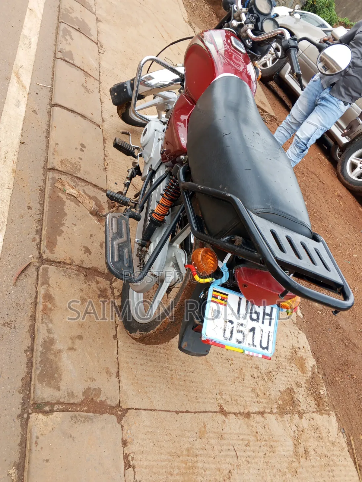 Bajaj Boxer 100 2025 Red