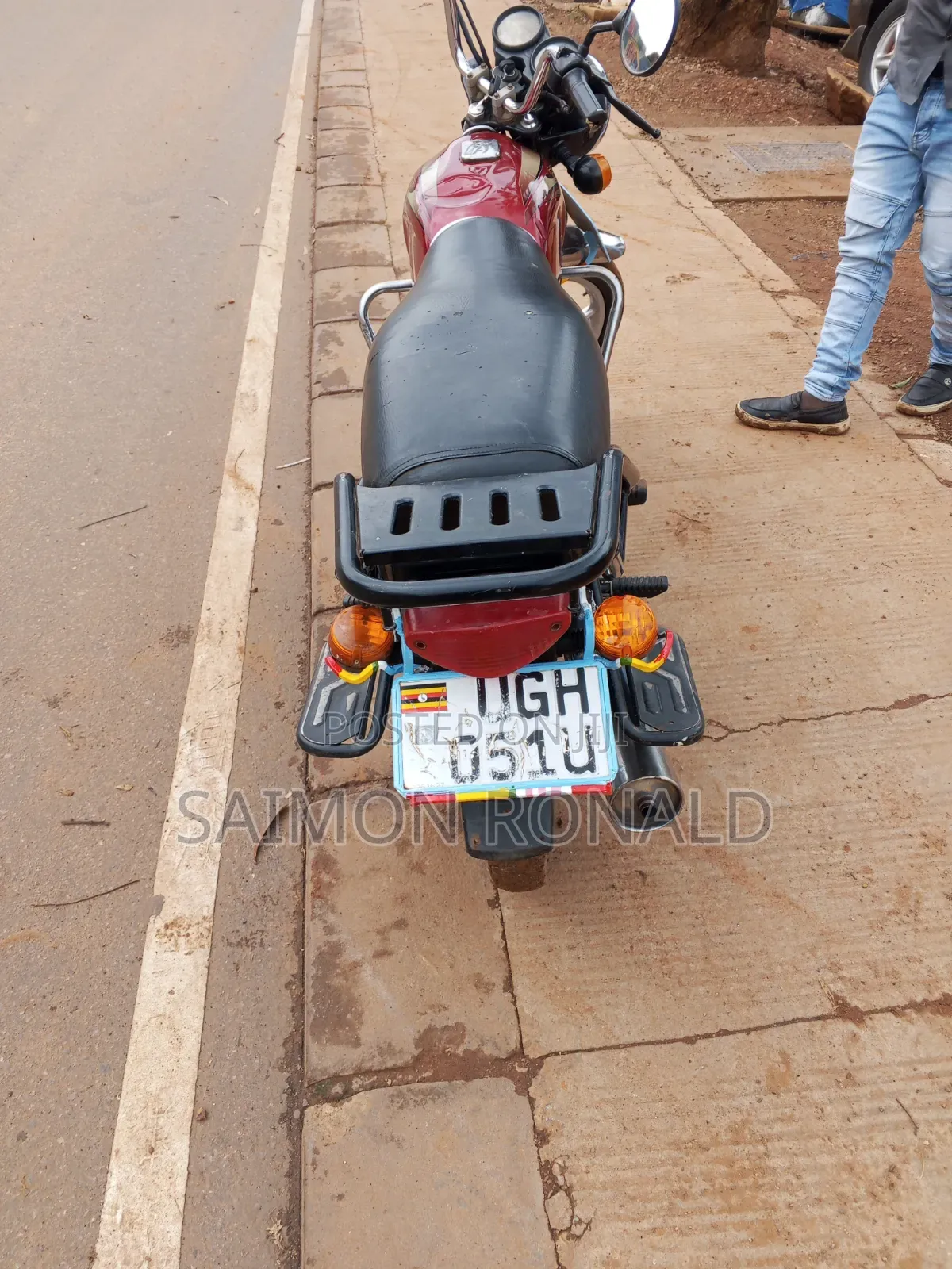 Bajaj Boxer 100 2025 Red