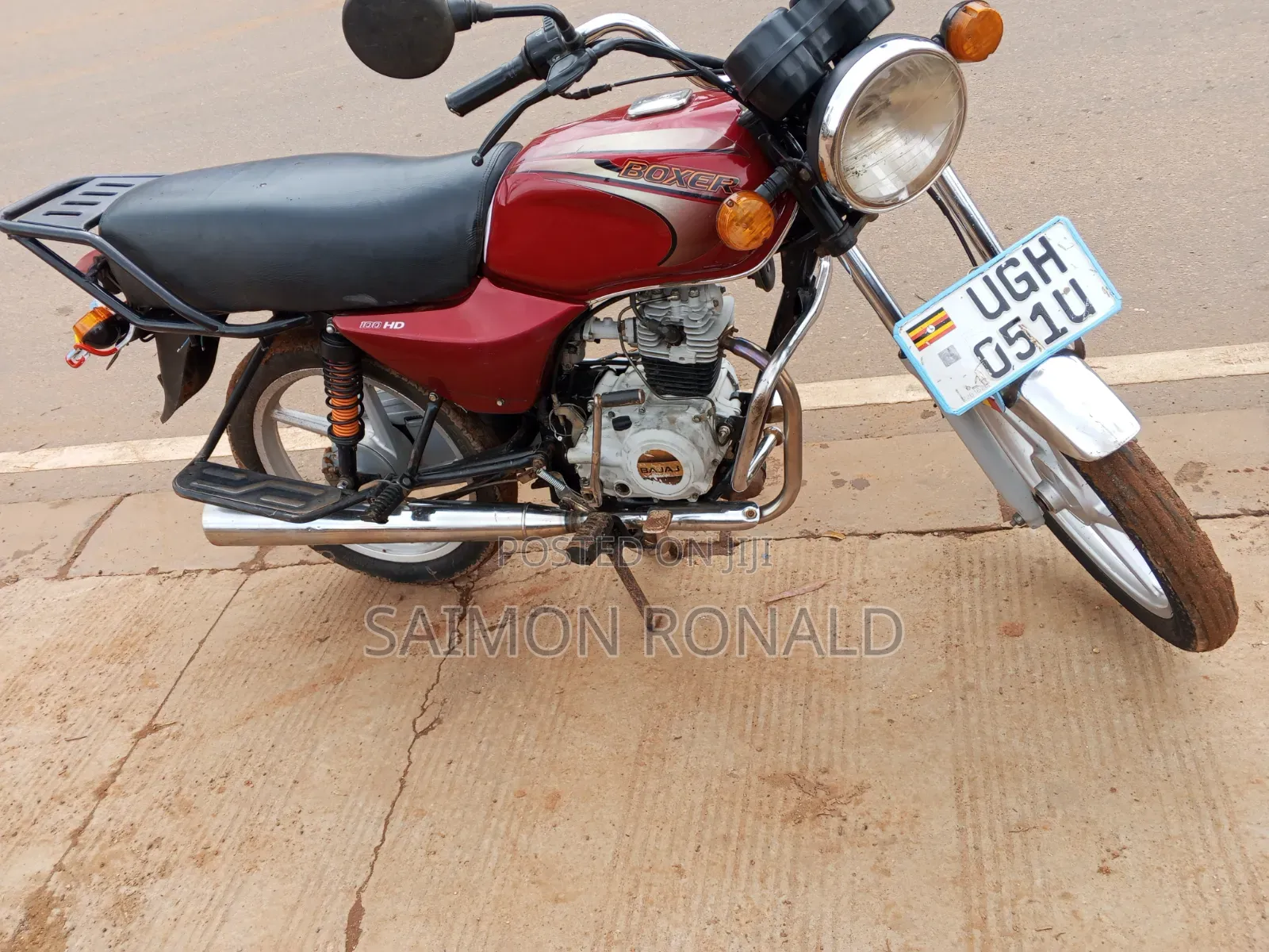Bajaj Boxer 100 2025 Red