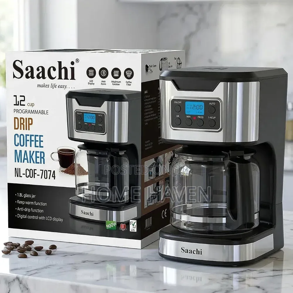 1.8L Gladd Jar Saachi Drip Coffee Maker