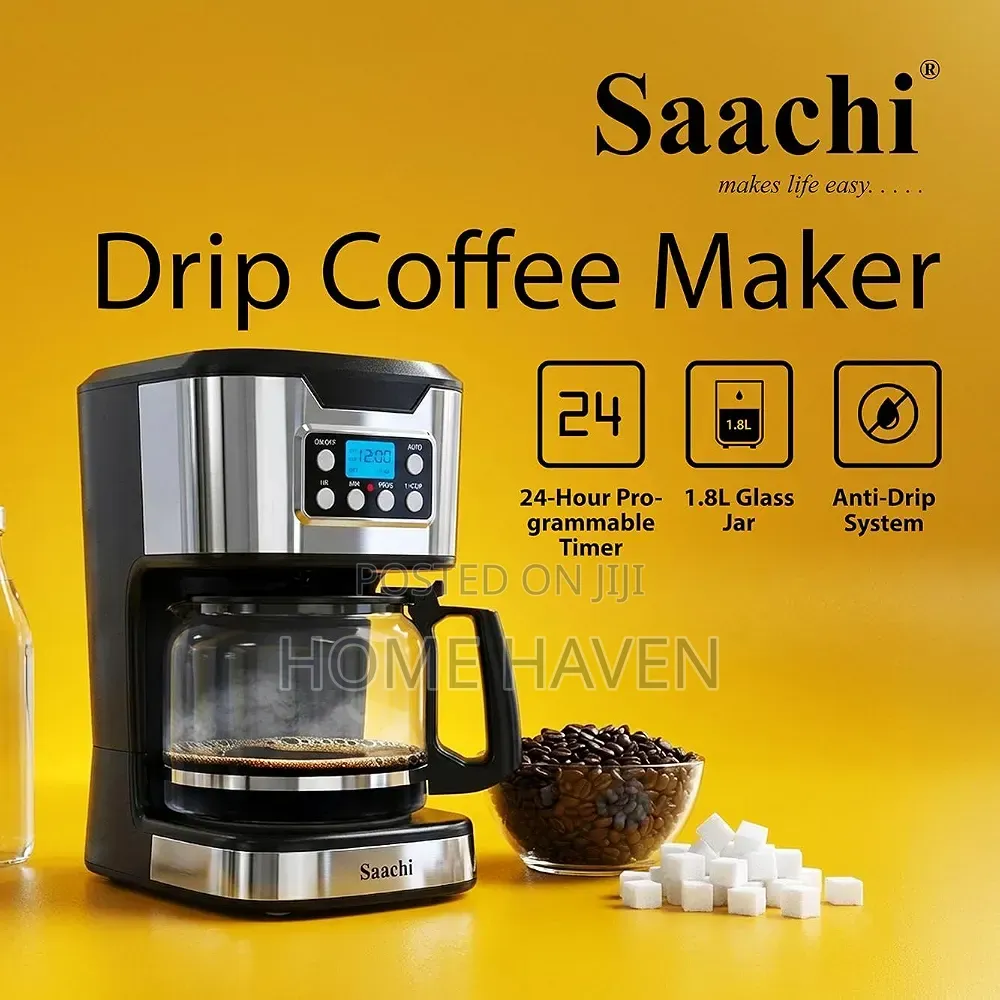 1.8L Gladd Jar Saachi Drip Coffee Maker