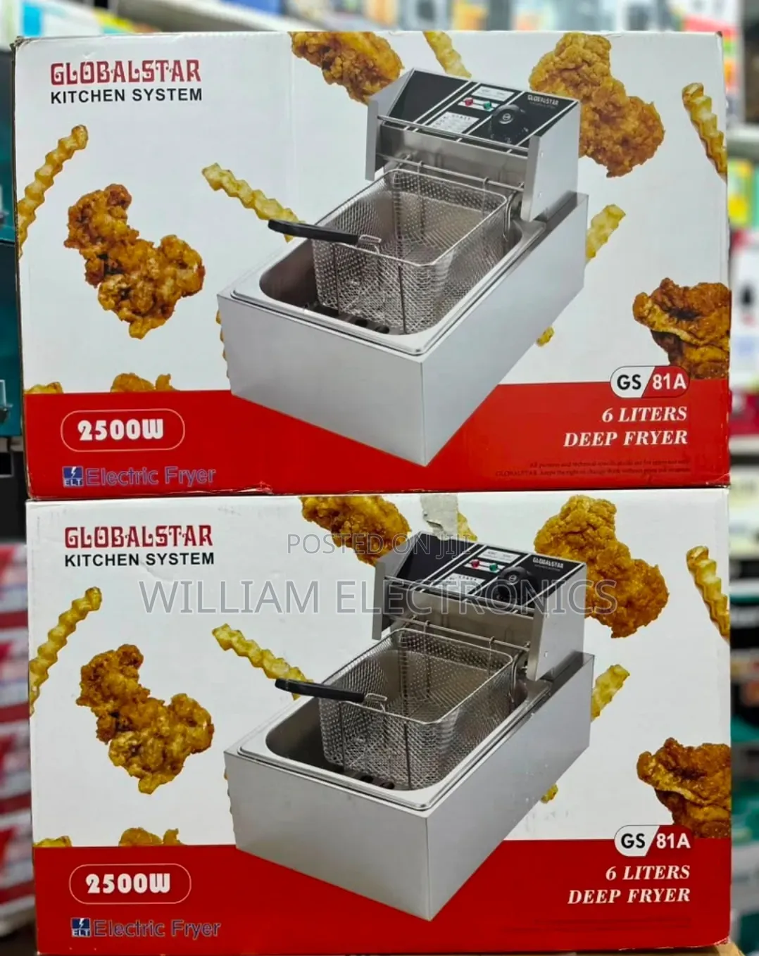 6litres Globalstar Deep Fryer/Globalstar 6litres Deep Fryer