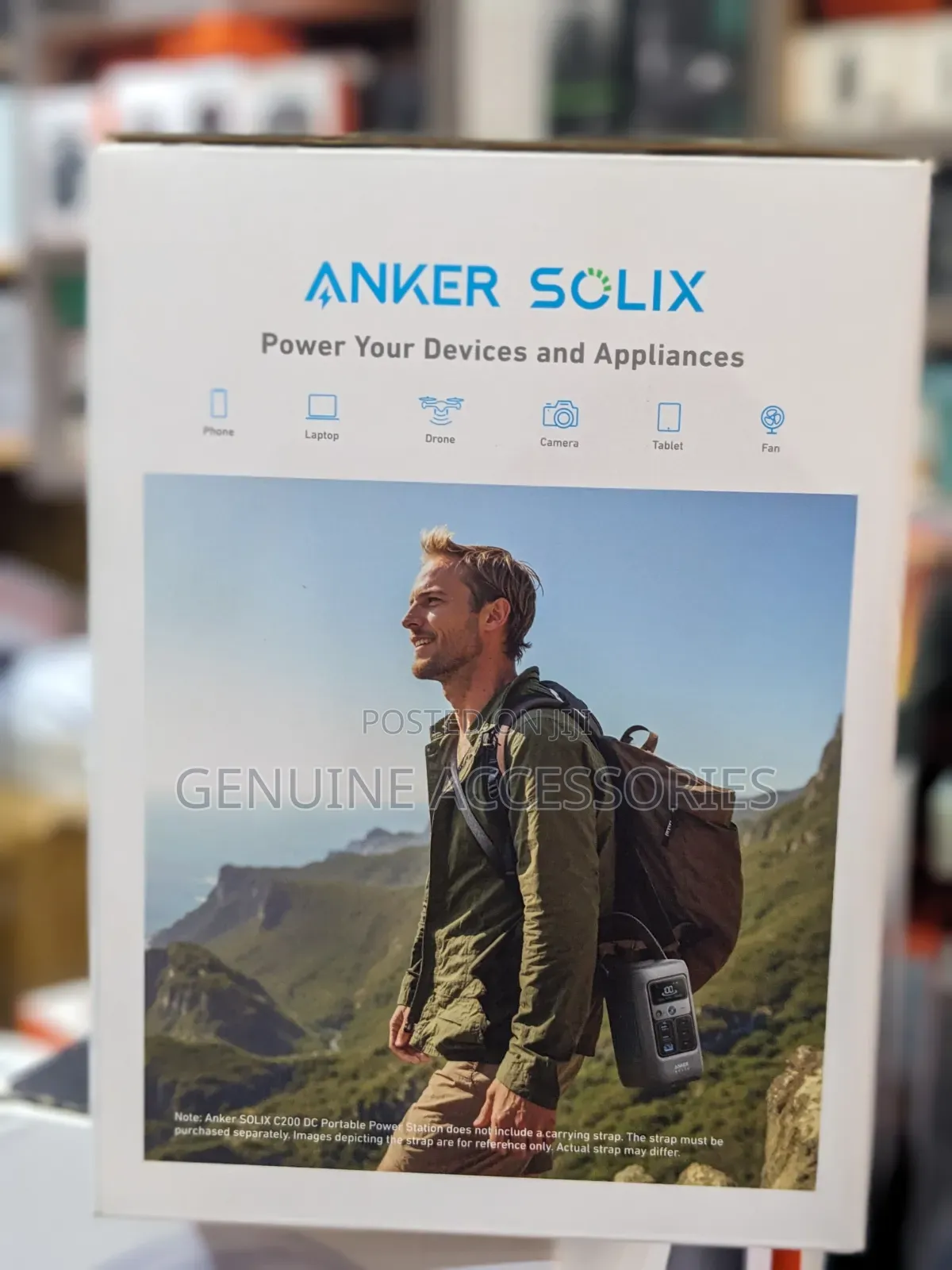 Anker Solix C200 DC Power Bank 60000mah (192wh) 200w Power Station