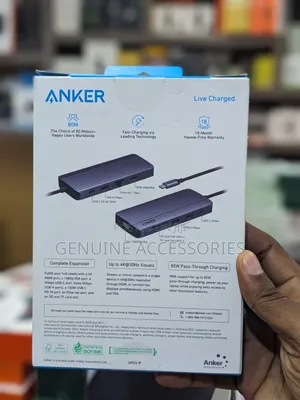 Anker Type C Hub 10in1, Dual Hdmi Display USB C Hub, 1080p Vga