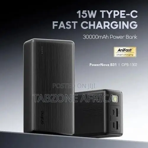 Oraimo PowerNova B31 30000mAh 15W Fast Charging Power Bank