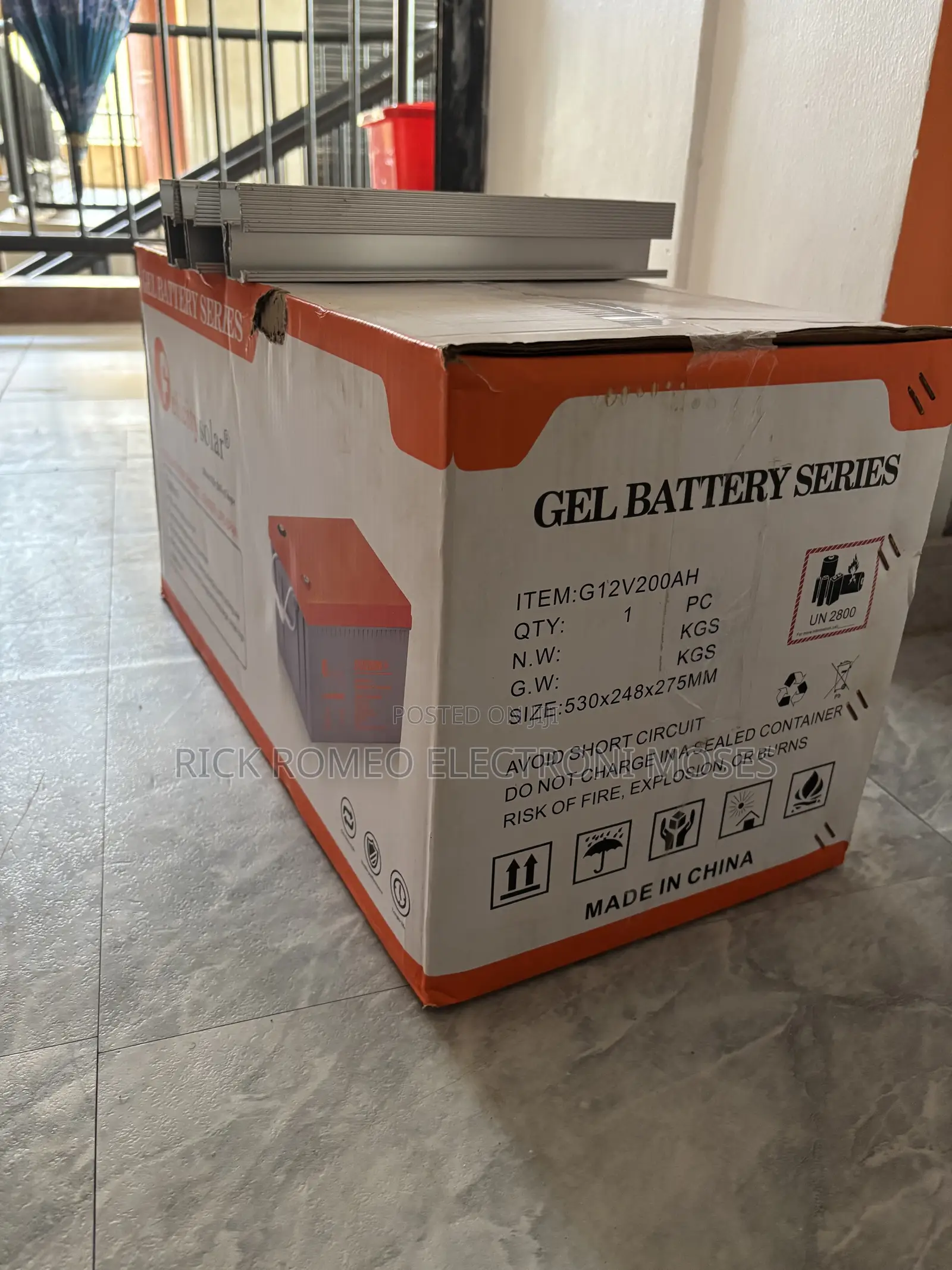 200ah 12v Gel Battery