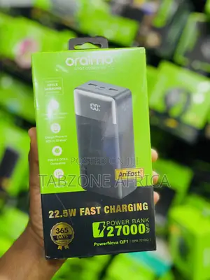 Oraimo PowerNova QF1 27000mAh 22.5W Power Bank