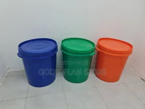 40-Litres Green Plastic Buckets Plastic Buckets