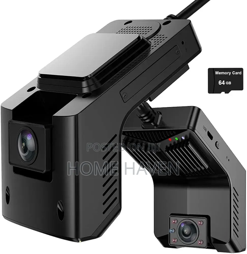 4G Dual Lens Car Dash Cam With GPS Tracker