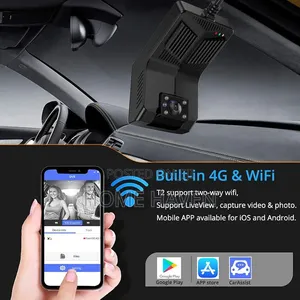 4G Dual Lens Car Dash Cam With GPS Tracker