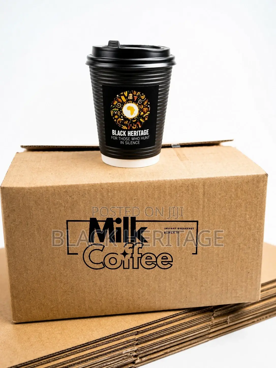 Black Heritage Coffee Milk – Instant All-in-One (Box of 12)