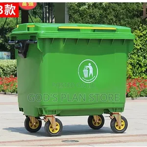 1100 Litres Plastic Dust Bins Plastic Dust Bins 4 Rolled