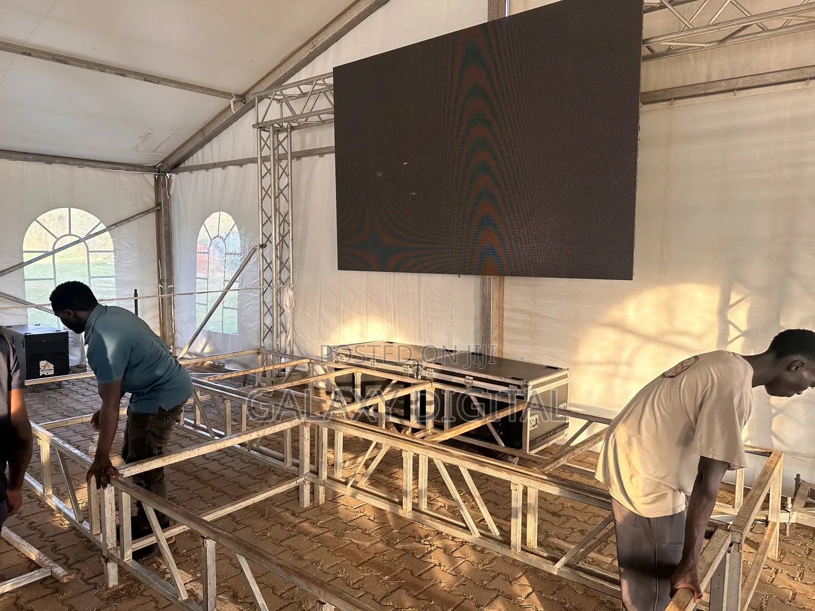 3×2m LED Screen Hire Uganda | Professional LED Screen Setup for Events