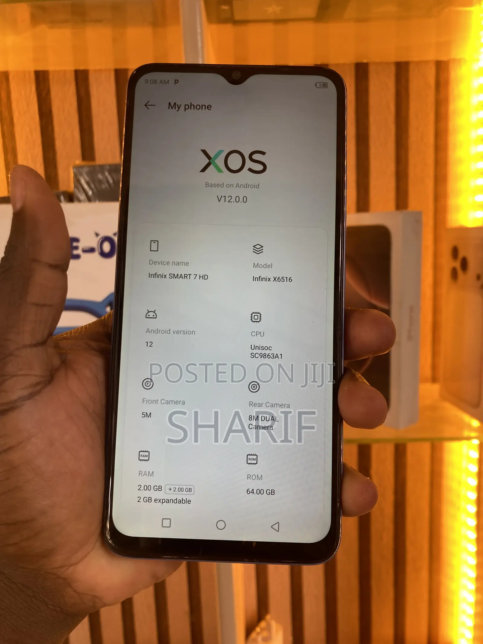 Infinix Smart 7 HD 64 GB Blue