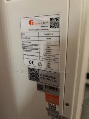 500ah 51.2v Lithium Ion Phosphate 25kwh Lithium Ion Battery